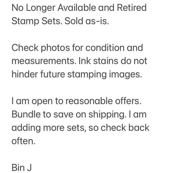 Stampin’ Up! CAROUSEL - Picture 3 of 3